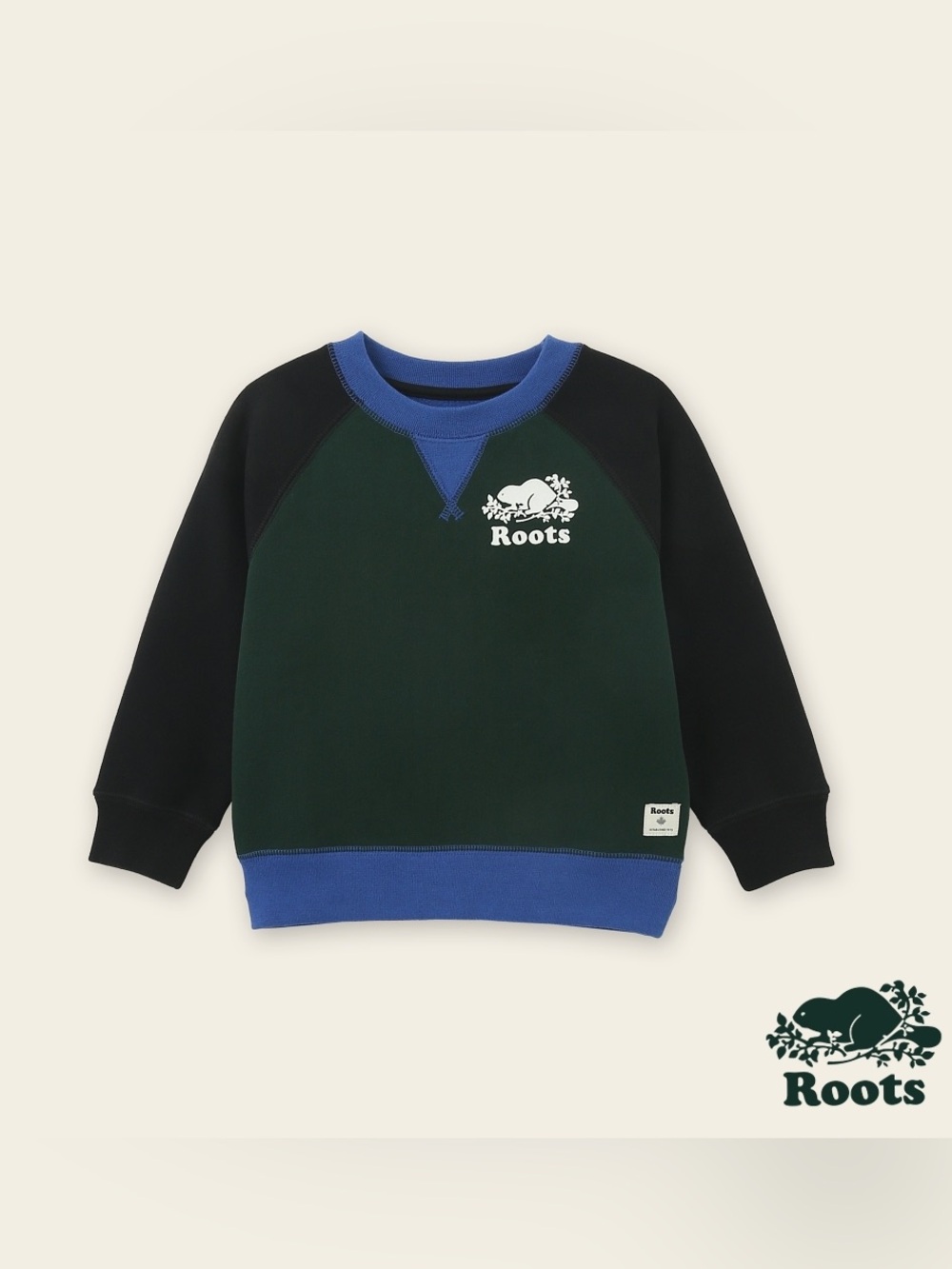 Roots Organic Cotton Sweatshirt Unisex 3T